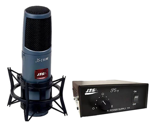 Microfono Condensador Xlr Jts Js-1tube+ps-9
