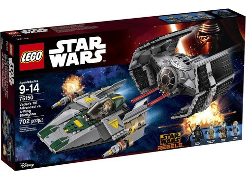 Lego Star Wars Rebeldes 75150 Vader's Tie Advanced Legolgh