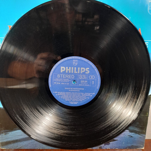 Vinil Lp Almondegas Circo De Marionetes Bom Estado