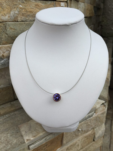 Colgante Punto De Luz Lydia Morado-mont Luxe