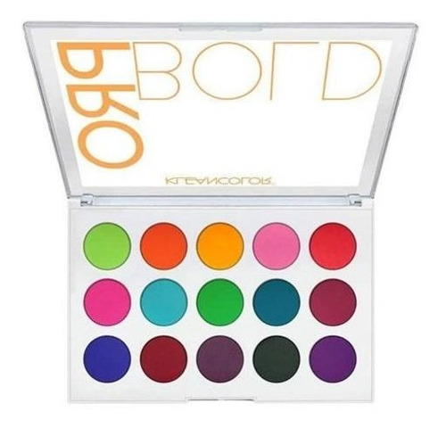 Paleta De Sombras Pro Bold Kleancolor