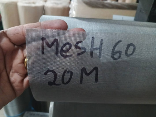 Mesh 60 Acero Inoxidable 304 Hilo 0.17mm Luz 0.25mm X 1m