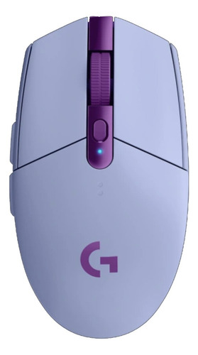 Imagen 1 de 3 de Mouse de juego inalámbrico Logitech  G Series Lightspeed G305 lilac