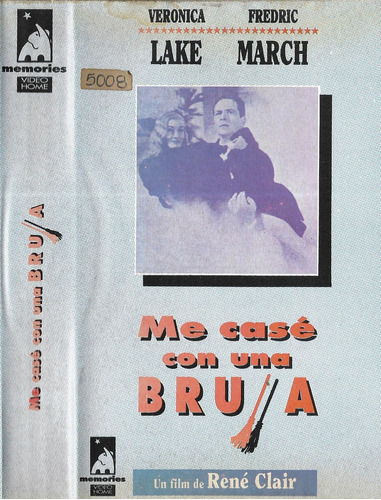 Me Casé Con Una Bruja Vhs Veronica Lake Susan Hayward