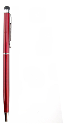 Bolígrafo Stylus 2 En 1 De Color Rojo Oscuro Para Sma