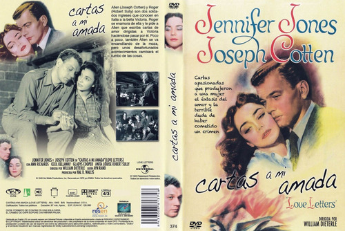 Cartas A Mi Amada - Jennifer Jones - Joseph Cotten - Dvd