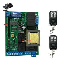 Comprar Plaqueta Placa Portón Automático + 2 Controles Ppa Seg Alse