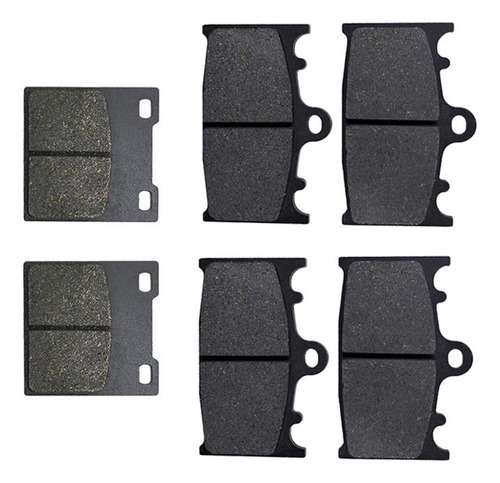 3 Pares De Pastillas De Freno Para Kawasaki Zxr400 Zx400