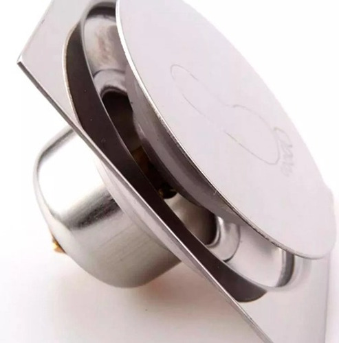 Imagem 4 de 9 de Ralo Inteligente Click Novo Banheiro 10x10 Inox Cromoda F901