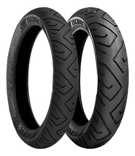 Par Pneu Cbr 450 110-70-17 + 140-70-17 (+largo) Technic
