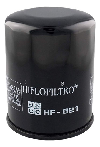 Hiflofiltro Filtro De Aceite Hf621 Premium, Individual