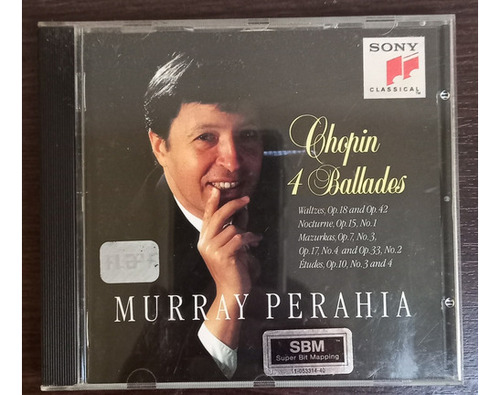 Chopin Balladas Murray Perahia 