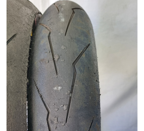 Par De Pneu Super Corsa Sc V3 140/110 Original Usado (Usado)