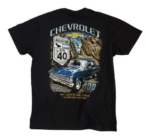 Remera De Algodón Yorkstone Chevrolet 400 Talles 3xl A 8xl 