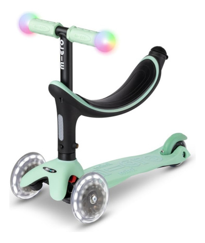 Scooter Mini2grow Deluxe Magic Led 4 En 1 Para Niños