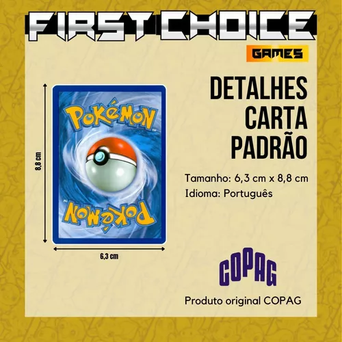 Carta Pokemon Energia Especial Português Diversos Modelos Escolha Card  Original Copag