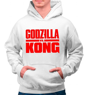 Poleron Estampado Godzilla Vs Kong Pelicula Poleron Estampado Godzilla Vs Kong Pelicula