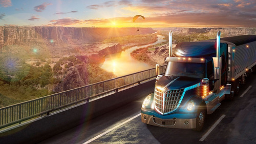 American Truck Simulator Steam Key Original + Regalos (Usado)