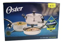 Comprar Oster: Juego De Ollas 8 Pzas. Ollas De Acero, Raffaelli  