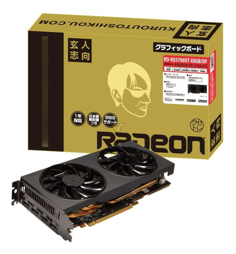 Tarjeta De Video Rx 5700xt De 8 Gb Gaming Ultra Compacta