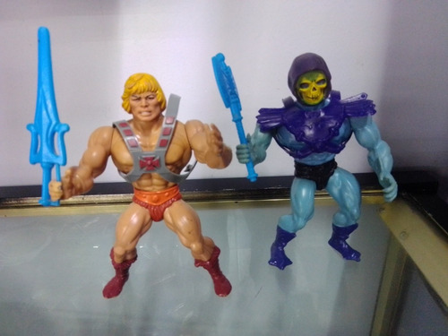 Figuras Heman Y Skeletor Motu Vintage 80s Originales (Usado)