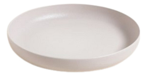 Ensaladera Bowl Porcelana Blanca Ensaladas Fineplus 21,5cm Color Blanco