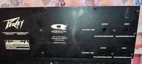 Ecualizador Peavey Q231f (Usado)