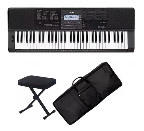 Casio Sensitivo Ctx 800 5 Octavas + Funda + Banqueta