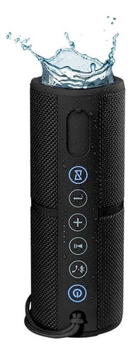 Caixa De Som Resistente A Água Bluetooth Pulse Sp245 Multi Cor Preto