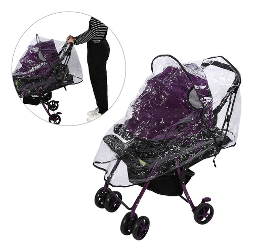 Funda Impermeable Transpirable Para Cochecito De Bebé Pushch