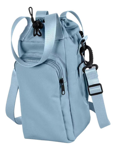 Bolsa De Cuerpo De Botella De Agua Portable Con Bolsas Azul