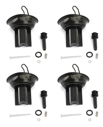 4x Kit Carburador Diafragma Émbolo Para Honda Cb400 Vtec