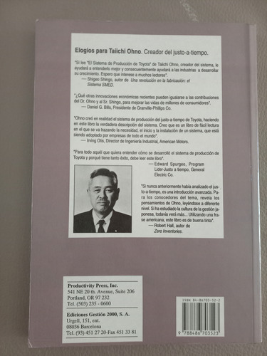 El Sistema De Producción Toyota Taiichi Ohno