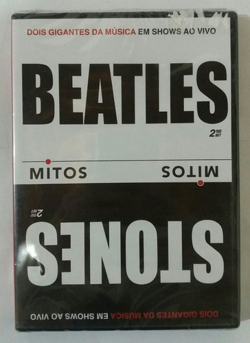 Dvd Beatles Stones Mitos