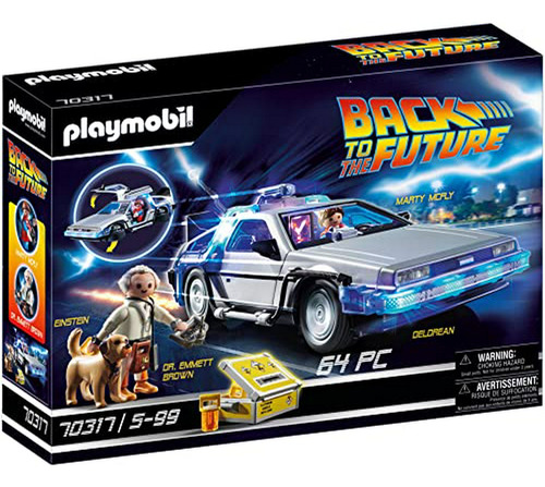 Playmobil Regreso Al Futuro Delorean