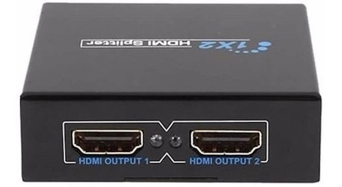 Splitter Divisor Hdmi Hdcp 1 Entrada 2 Saídas Full Hd 1x2 3d