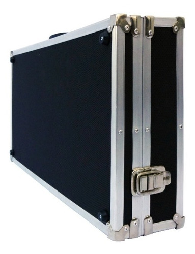 Hard Case Pedais Pedal Pedaleira 92x42x14cm Internos