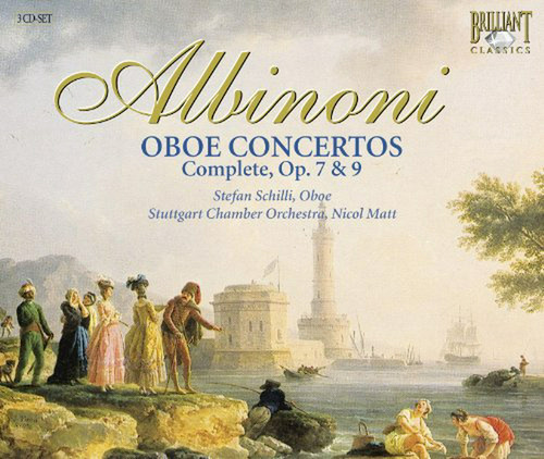 Cd Albinoni: Conciertos Completos Para Oboe, Op. 7 & 9.