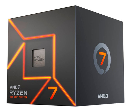 Procesador Amd Ryzen 7 7700 Am5 6 Núcleos 5.3ghz Ddr5 Pc