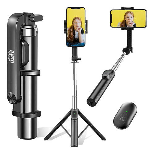 Tripode/selfie Stick Extensible Desmontable + Control 1m