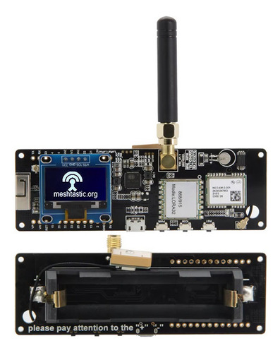 Para Ttgo Meshtastic T-beam V1.2 Esp32 Lora Gps Development