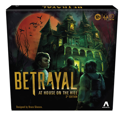 Avalon Hill Hasbro Gaming Betrayal At The House On The Hill.