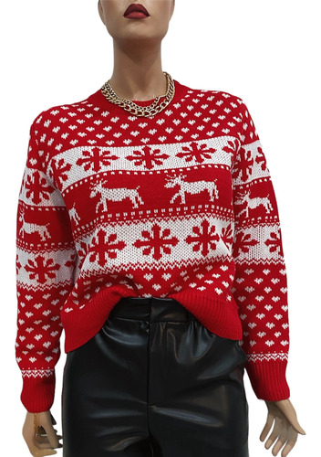Suéter Navideño De Navidad Ugly Sweater Christmas Tejido 4