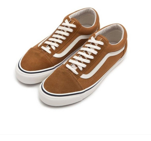 tenis vans old skool caramelo