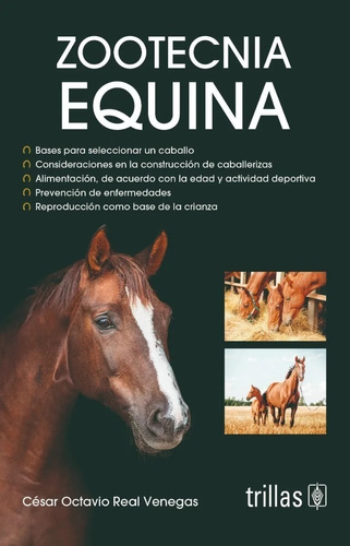 Libro Zootecnia Equina Trillas