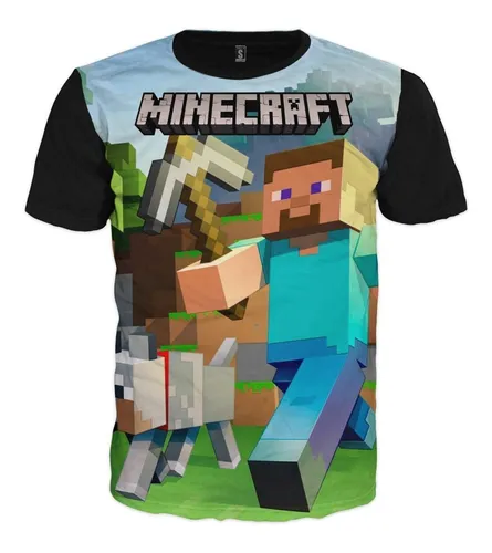 Camisetas De Minecraft MercadoLibre