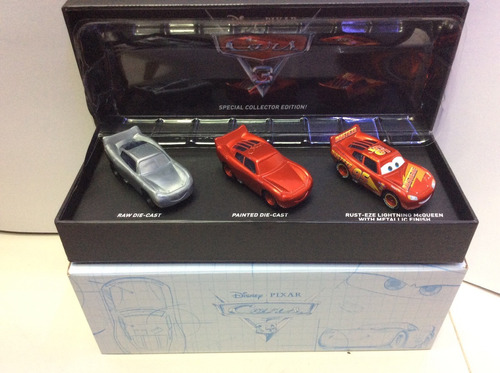 Carro De Cars 3 Exclusivo  Mcqueen Ruzt-eze De Tre