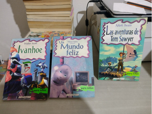 7 Libros Selector Infantil Ivanhoe Walter Scott Rp88