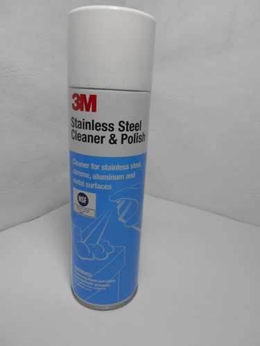 3m Steel Cleaner - Limpiador De Acero Inoxidable 600 Grs