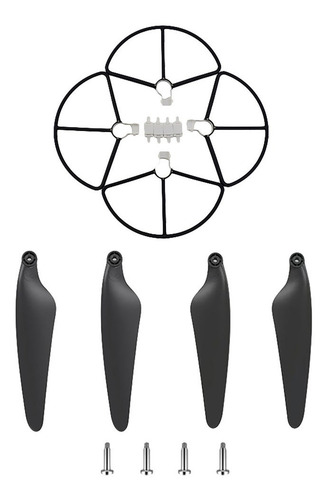 Imagen 1 de 6 de 4pcs Cubierta Protectora +4pcs Hélice Para Hubsan Zino H117s